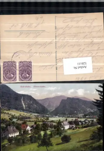 528111,Pyhrnbahn Hinterstoder Partie pub Brandt 1398