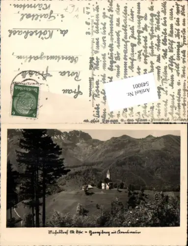 549001,Foto-AK Micheldorf Georgiberg pub Hochreiter