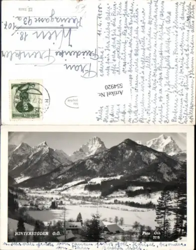 554920,Hinterstoder Totale pub Foto Oth 2275