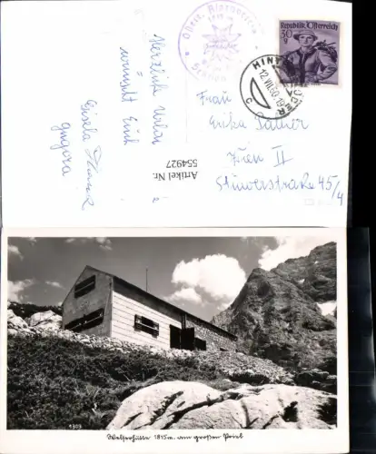 554927,Hinterstoder Welserhütte gr. Priel