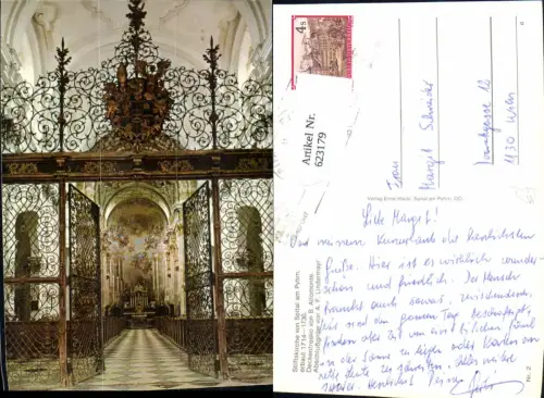 623179,Spital a. Pyhrn Stiftskirche Kirche Innensicht
