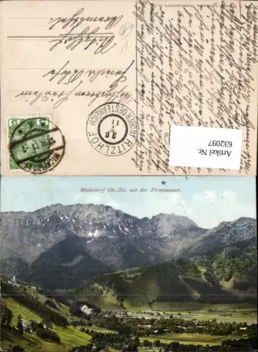 632097,Micheldorf m. Kremsmauer Stp. Ritzlhof Kremsthal pub Brandt 291