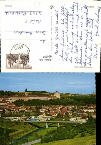634597,Kremsmünster Ansicht m. Stift