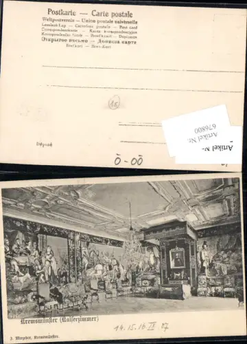 676800,Kremsmünster Kaiserzimmer Luster pub Merzeder