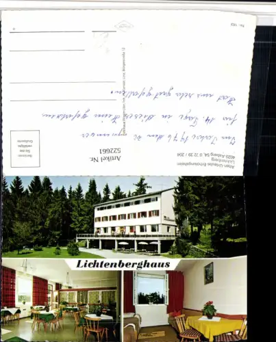 522661,Asberg b. Linz Erholungsheim Lichtenberg Mehrbildkarte