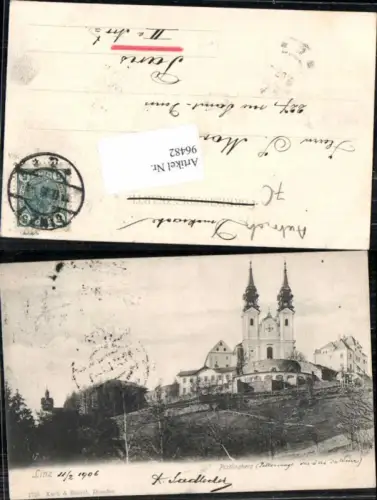 96482,Pöstlingberg b. Linz a.d. Donau 1900