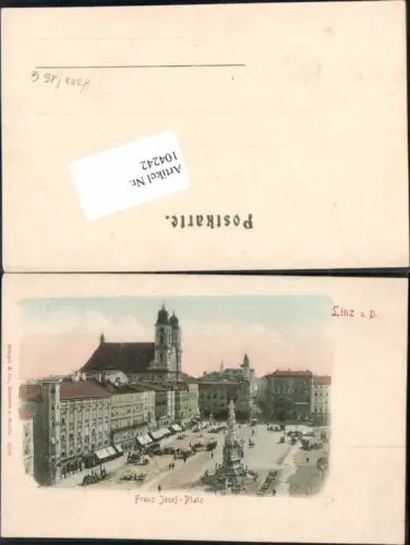 104242,Linz a.d. Donau Franz Josef Platz 1900