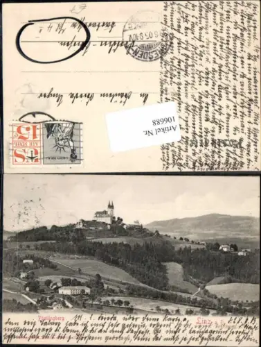 106688,Linz a.d. Donau Pöstlingberg um 1900
