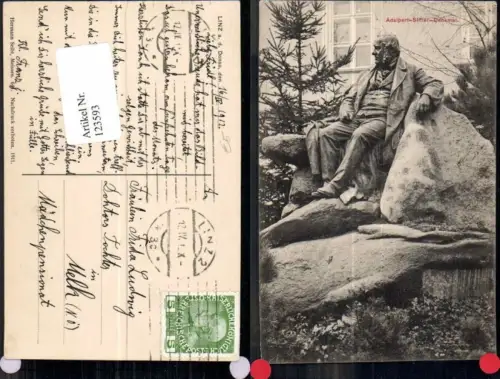 123593,Linz a.d. Donau Adalbert Stifter Denkmal