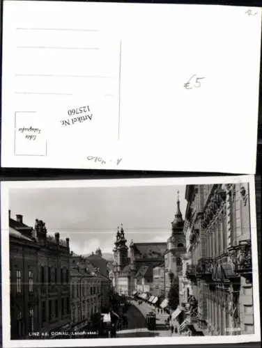 125760,Linz a.d. Donau Landstrasse Partie um 1930