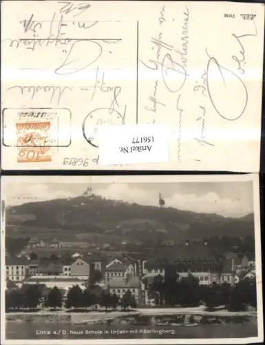 156177,Linz Neue Schule i. Urfahr m. Pöstlingberg