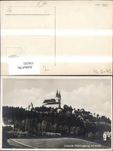 156181,Linz Pöstlingberg m. Hotel