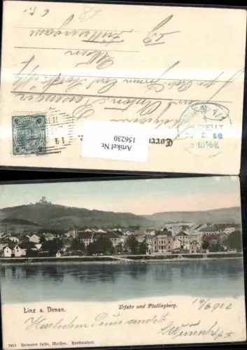 156230,Linz Urfahr u. Pöstlingberg 1902