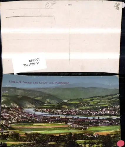 156249,Linz u. Urfahr v. Pfeningberg