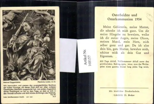 168157,Linz Osterbeichte Osterkommunion 1954