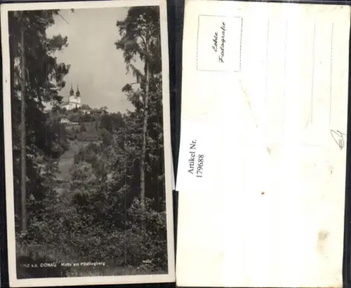 179688,Linz a. d. Donau Motiv am Pöstlingberg Kirche