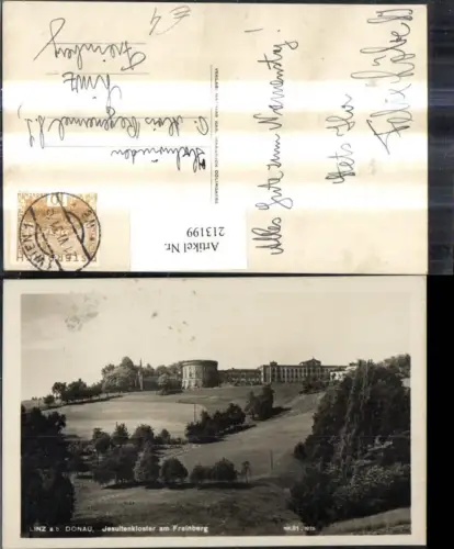 213199,Linz a. d. Donau Jesuitenkloster Kloster am Freinberg