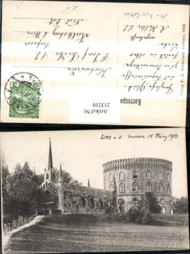 213210,Linz a. d. Donau Freinberg Kirche Kloster