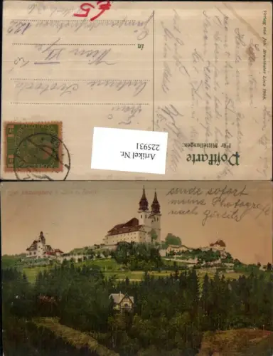 225931,Linz a. d. Donau Pöstlingberg Kirche
