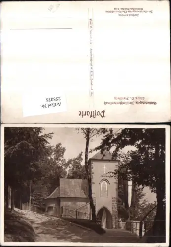 258078,Linz an d. Donau Freinberg Barbarakapelle Kapelle Artilleristendenkmal