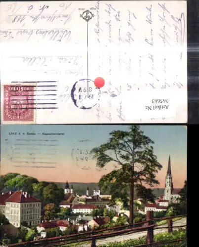265663,Linz a. d. Donau Kapuzinerviertel