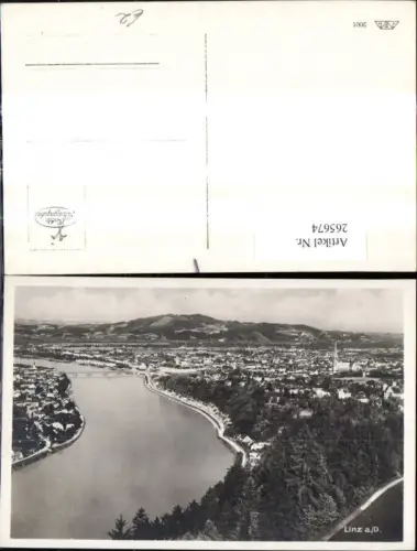 265674,Foto Ak Linz a. d. Donau Totale