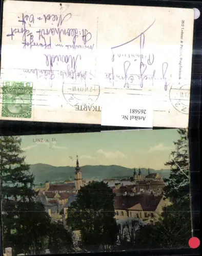 265681,Linz a. d. Donau Teilansicht