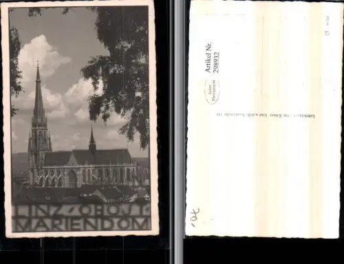 298932,Linz an d. Donau Mariendom Dom Kirche