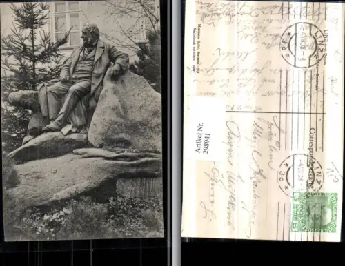 298941,Linz an d. Donau Adalbert Stifter-Denkmal