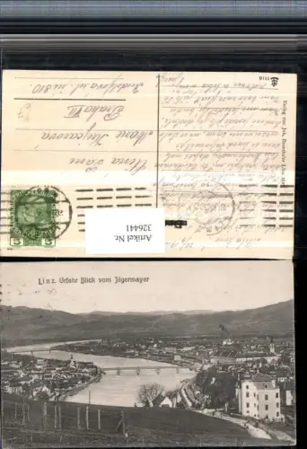 326441,Linz an d. Donau Urfahr Totale vom Jägermayer