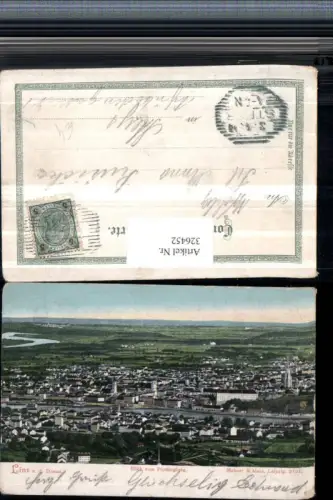 326452,Linz an d. Donau Totale vom Pöstlingberg