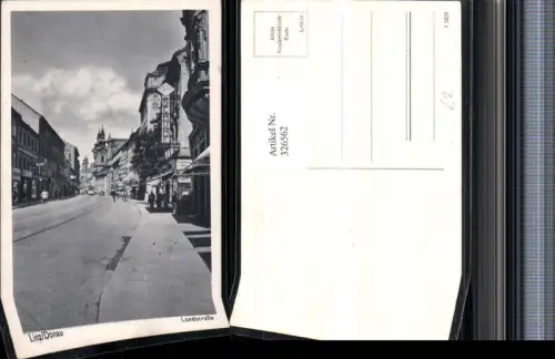 326562,Linz an d. Donau Landstraße Straßenansicht Geschäfte