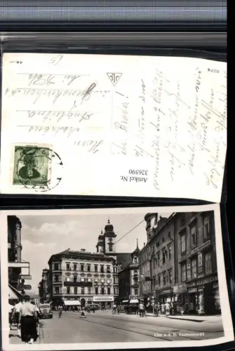 326590,Linz an d. Donau Taubenmarkt Straßenansicht Geschäfte