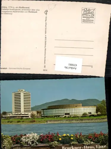 435081,Linz an d. Donau Bruckner-Haus Gebäude