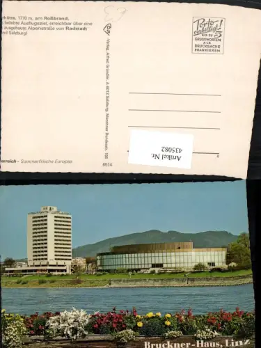 435082,Linz an d. Donau Bruckner-Haus Gebäude