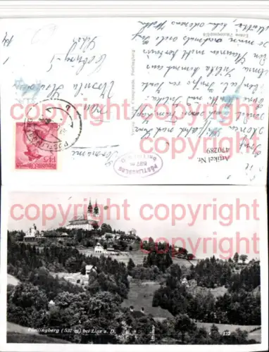 470289,Linz an d. Donau Pöstlingberg Kirche