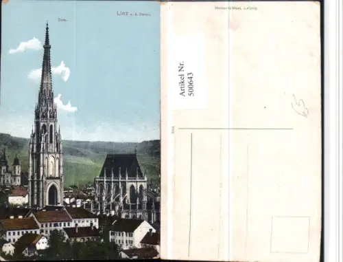 500643,Linz an d. Donau Dom Kirche