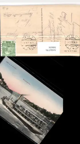 500656,Linz an d. Donau Donaupartie Dampfer