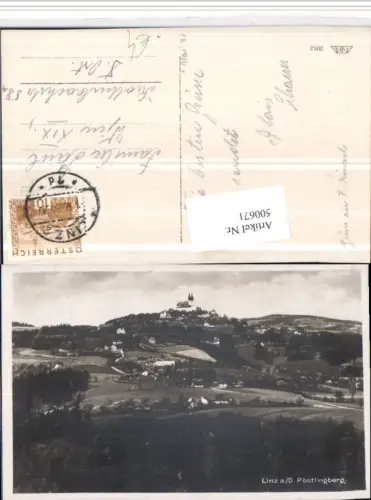 500671,Linz an d. Donau Pöstlingberg Totale