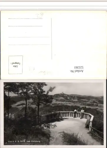 522261,Linz an d. Donau Blick vom Freibnerg zum Pöstlingberg