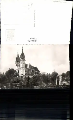 570578,Foto Ak Linz a. d. Donau Wallfahrtskirche a. Pöstlingberg