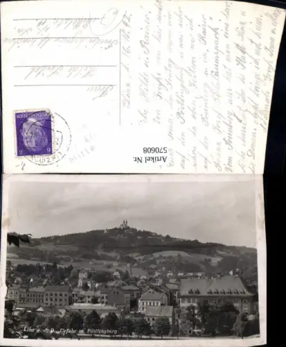 570608,Linz a. d. Donau Urfahr m. Pöstlingberg