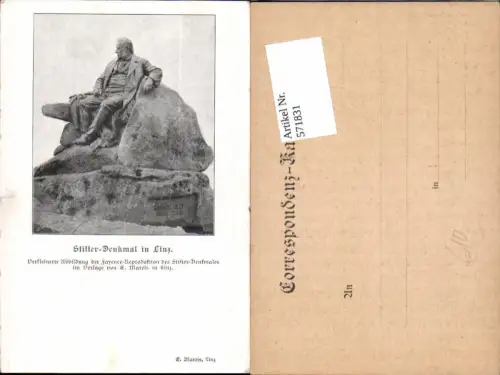 571831,Linz an der Donau Stifter Denkmal