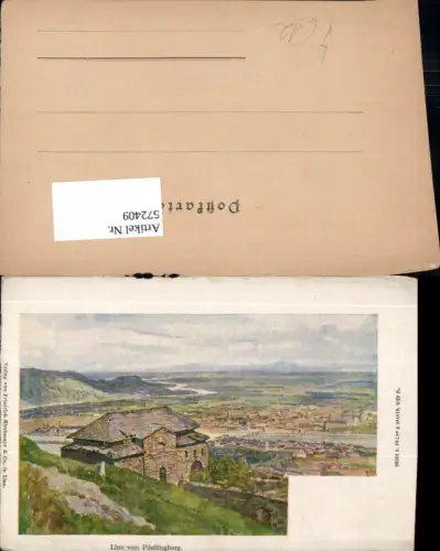 572409,Künstler AK Konopa Linz Pöstlingberg pub Philipp e Kramer