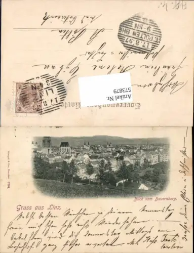 573879,Linz an der Donau Bauernberg Partie pub Stengel e Co. 3704