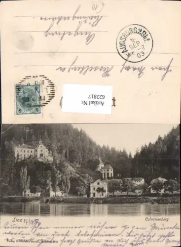 622817,Linz a. d. Donau Calvarienberg 1903