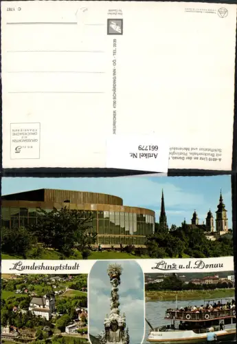 661779,Mehrbild Ak Linz a. d. Donau Schiff Dampfer Stadt Passau