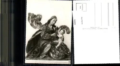 669095,Foto Ak Linz a. d. Donau Madonna pub Fotohaus Westmüller