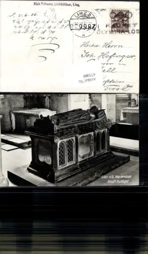 675006,Linz an der Donau Gruft Rudigier Mariendom