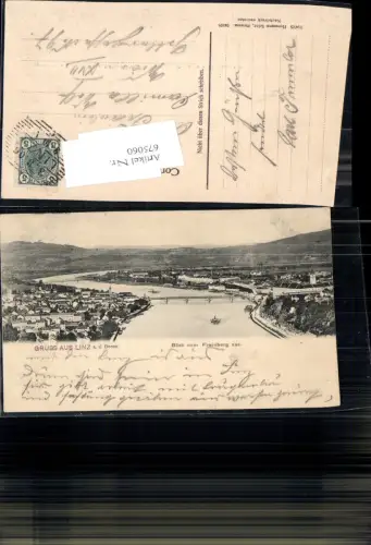 675060,Gruss aus Linz an der Donau Freinberg
